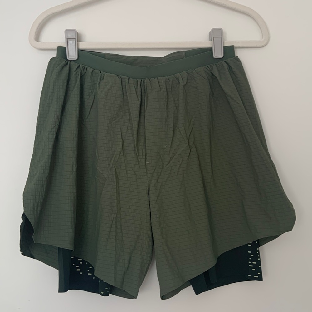 lululemon athletica Green Athletic Shorts